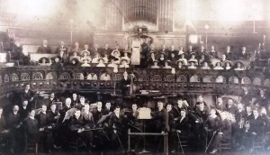 Redruth Wesleyan Young Men's Bible Class orchestra 1911