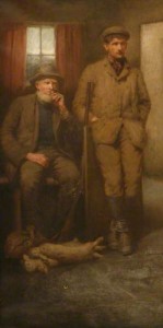 Grandfather and brother - a poacher, perhaps