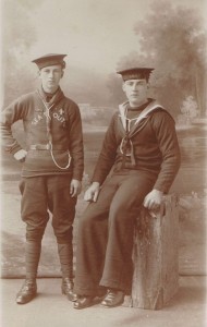 Cousins William Carveth & Unknown Cousin - Drowned - Copy